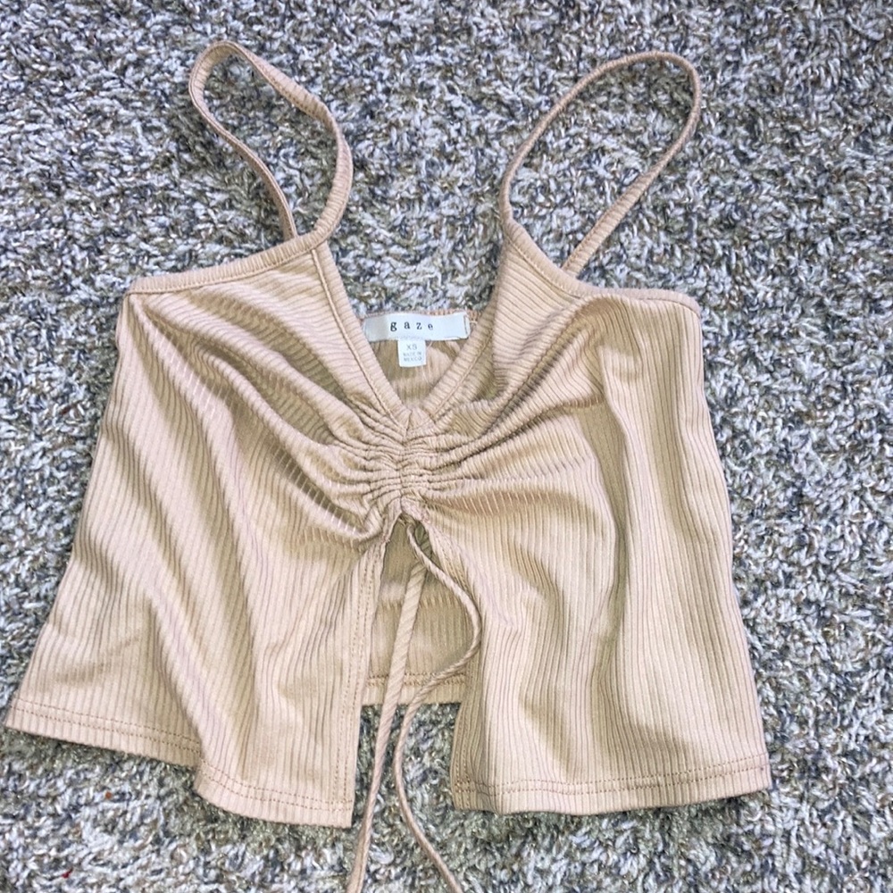 Light brown tank top
